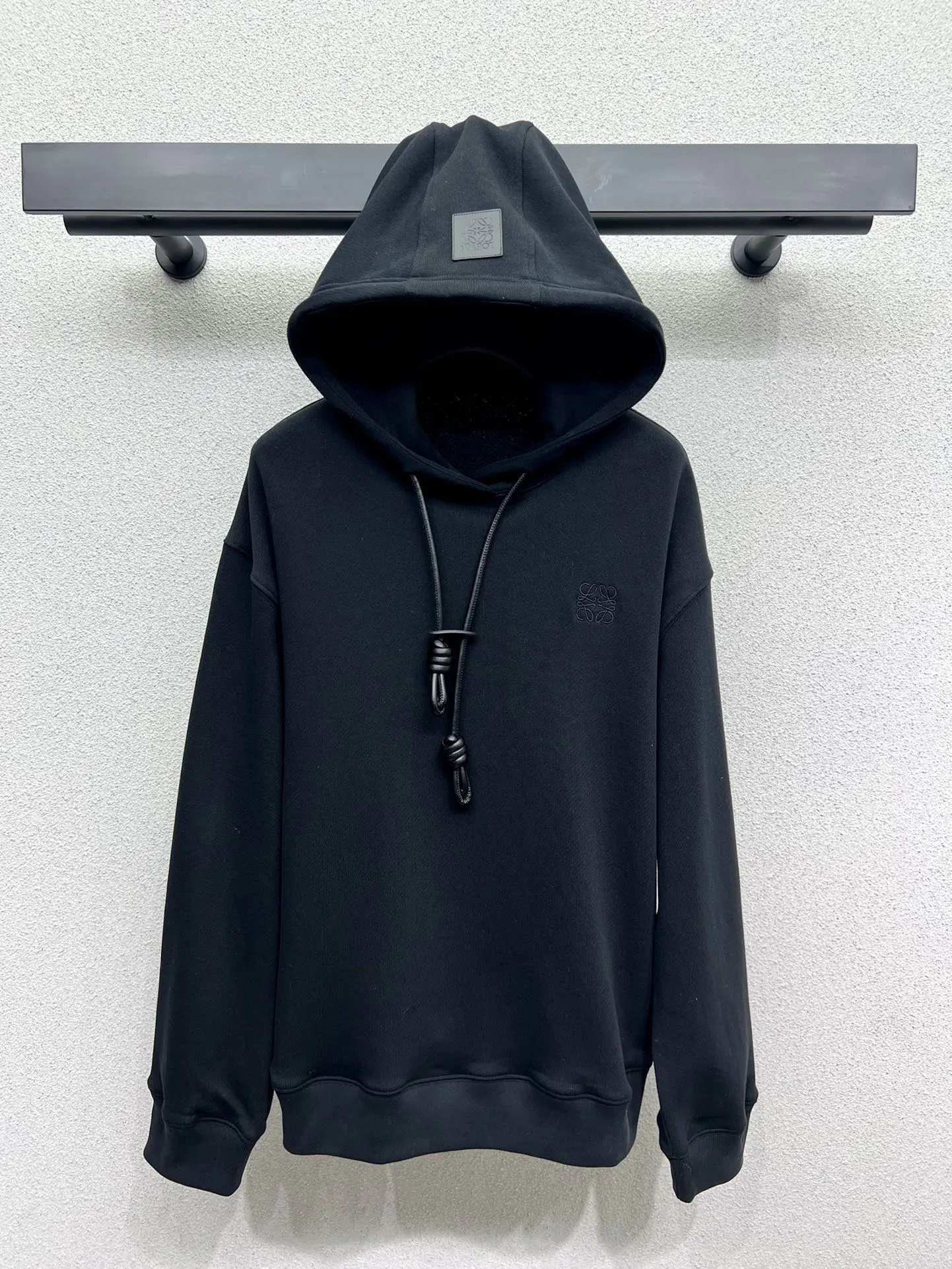 ロエウェグレー黒カジュアルパーカーSMLサイズ - 画像 (3)