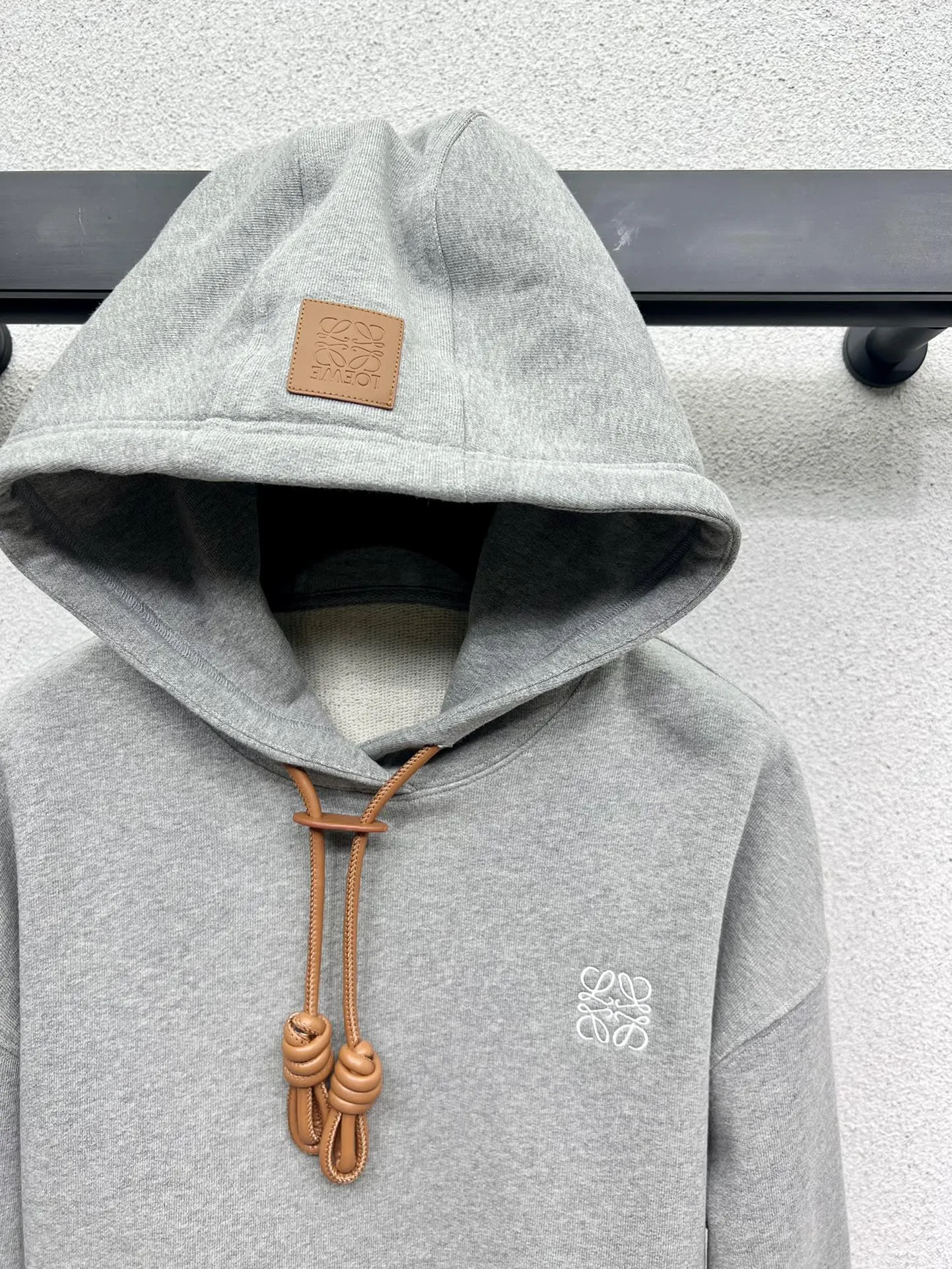 ロエウェグレー黒カジュアルパーカーSMLサイズ - 画像 (8)