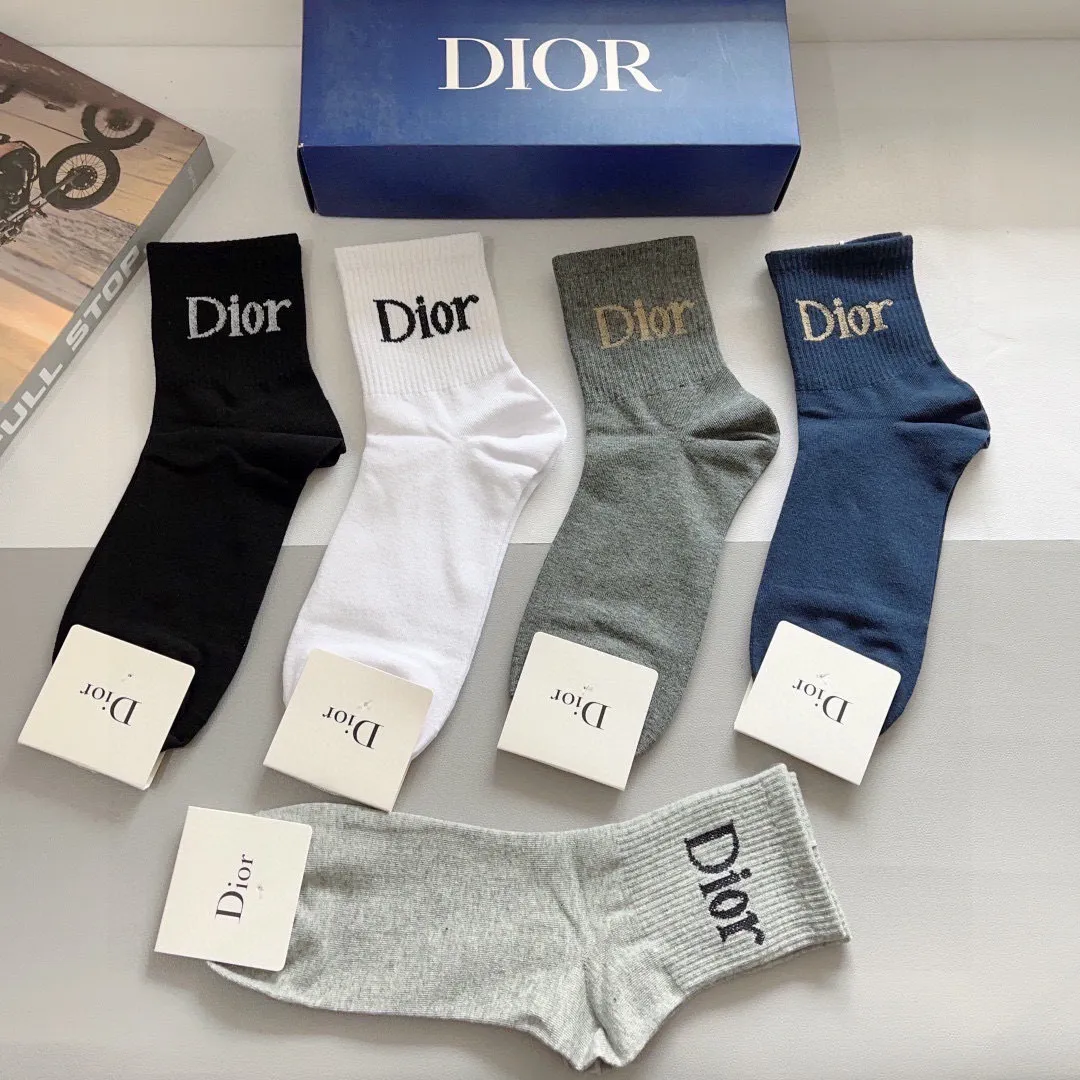 Christian Dior カラーミドルソックス5足セット - 画像 (6)