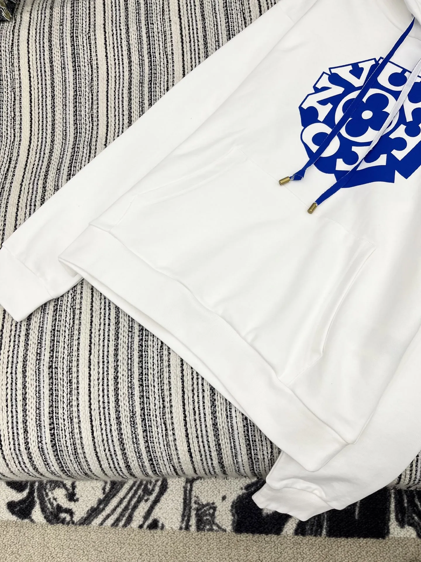 Louis Vuitton 白 クラシックプリントパーカー - 画像 (5)