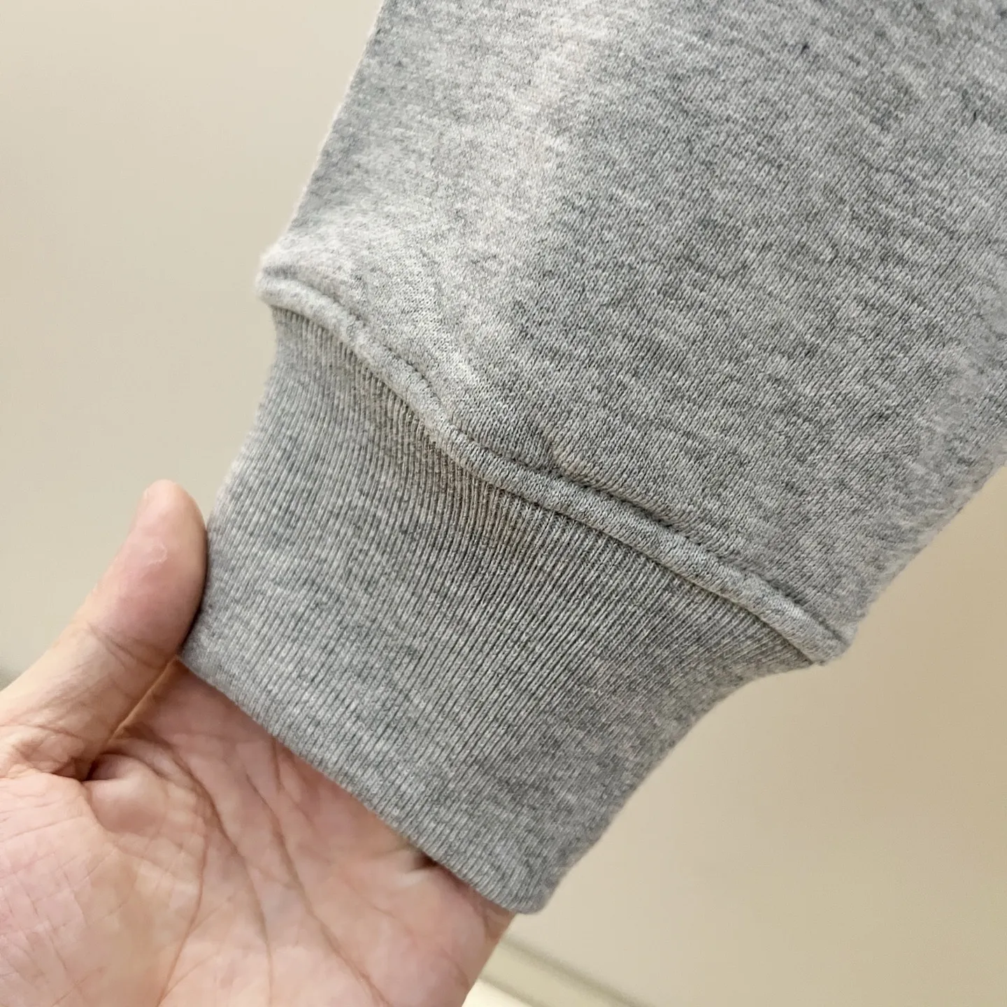 MONCLER 420gコットン Crew Neck スウェット グレー - 画像 (9)