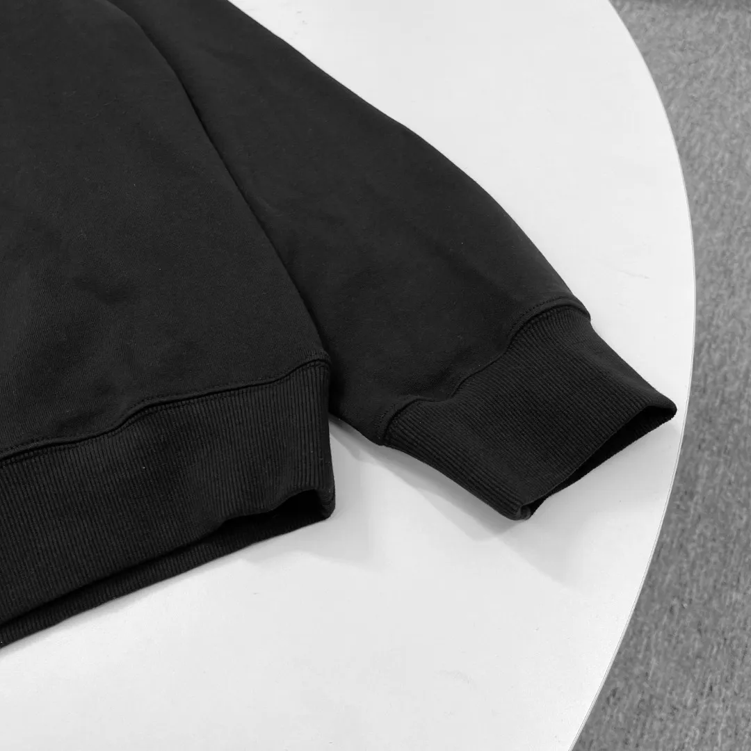 プラダ 黒色ラウンドネックスウェット - 画像 (5)