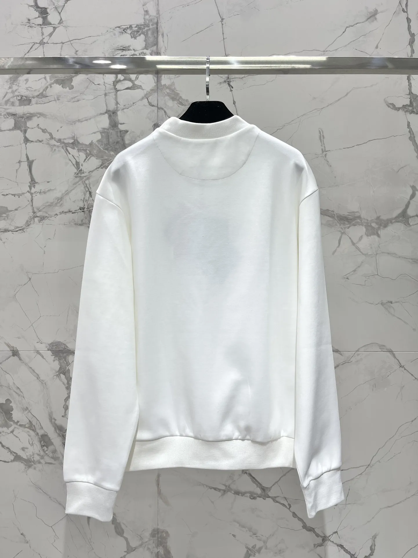 プラダ ホワイト レタリング スウェットシャツ - 画像 (10)