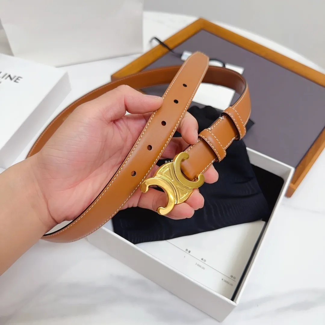 CELINE ベルト25mm 茶色 - 画像 (9)