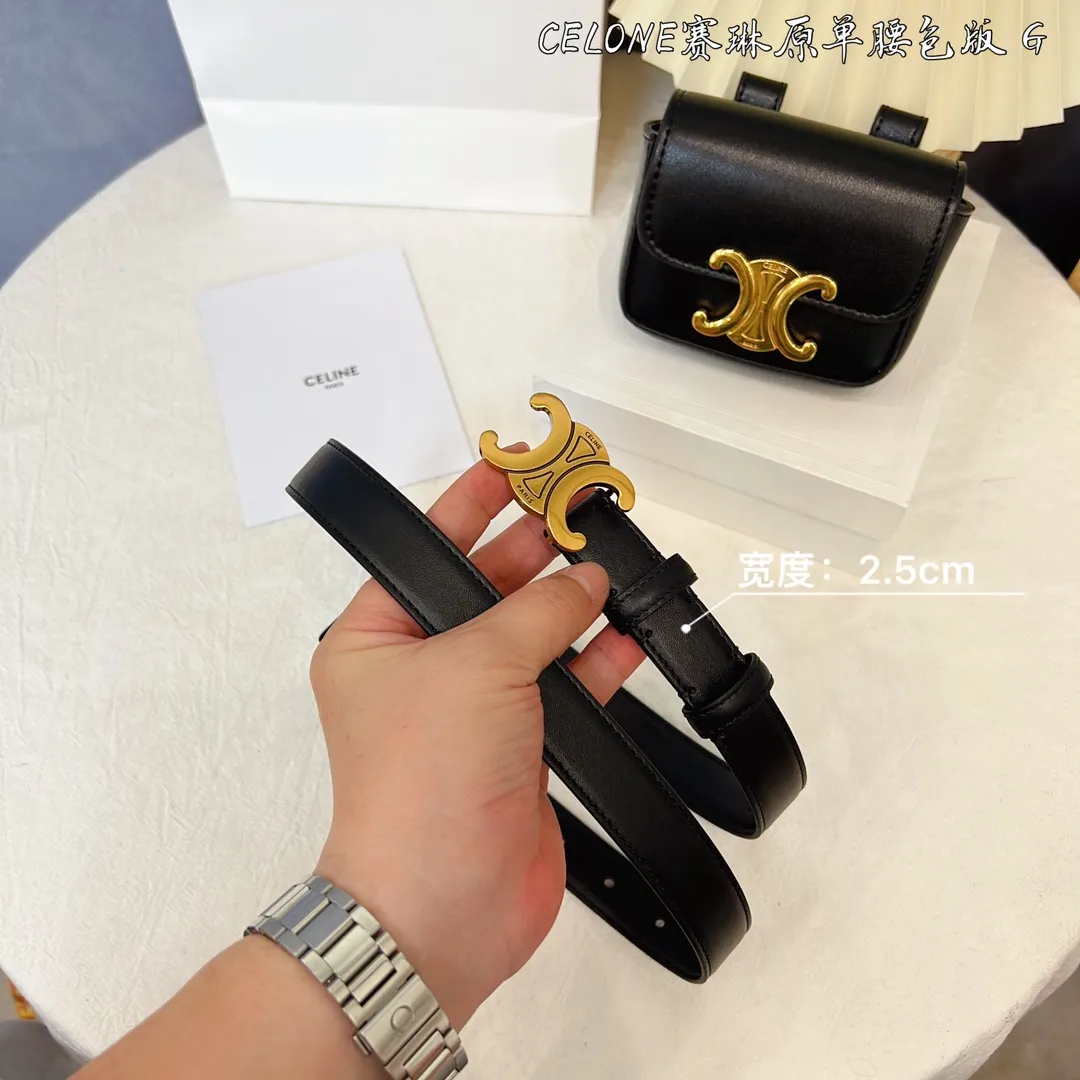 CELINE パリ ブラック 2点セット ウエストポーチ - 画像 (6)