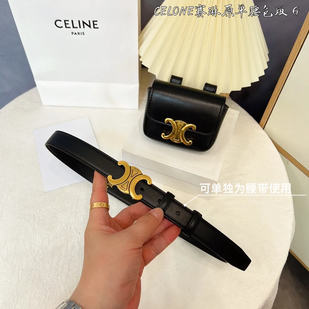 CELINE パリ ブラック 2点セット ウエストポーチ - 画像 (7)