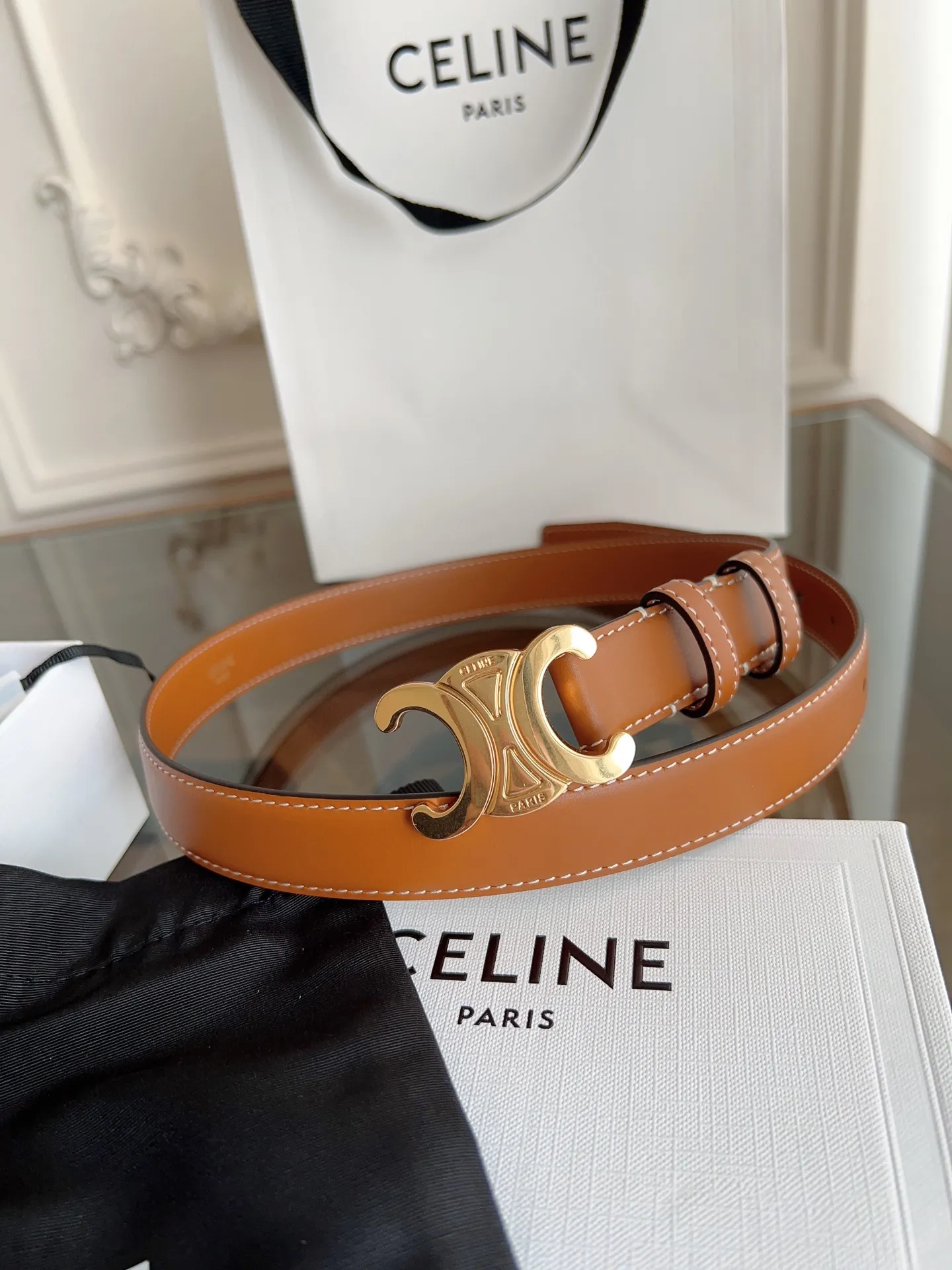 CELINE ベルト レディース