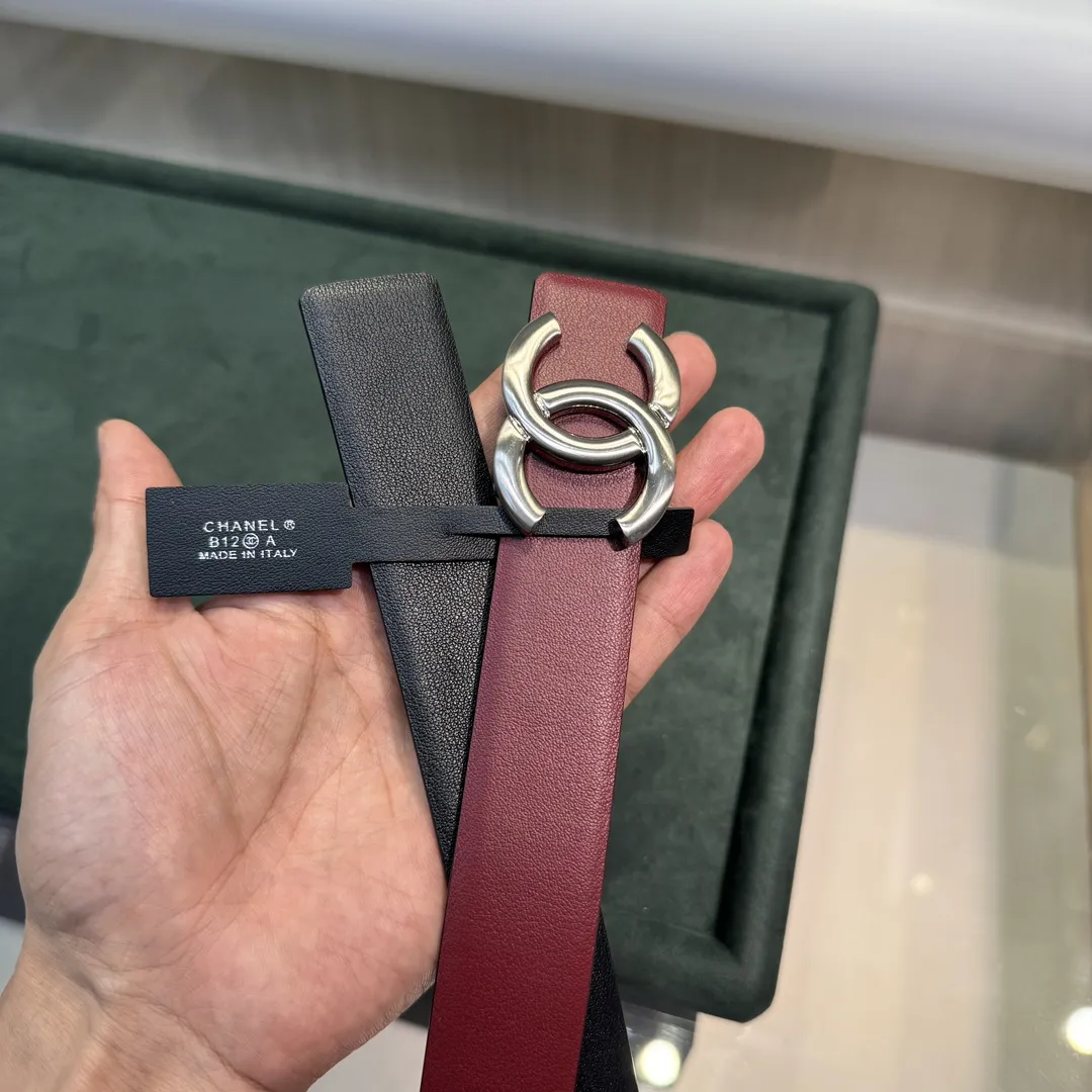 CHANEL新作レッドベルトシルバーバックル - 画像 (12)