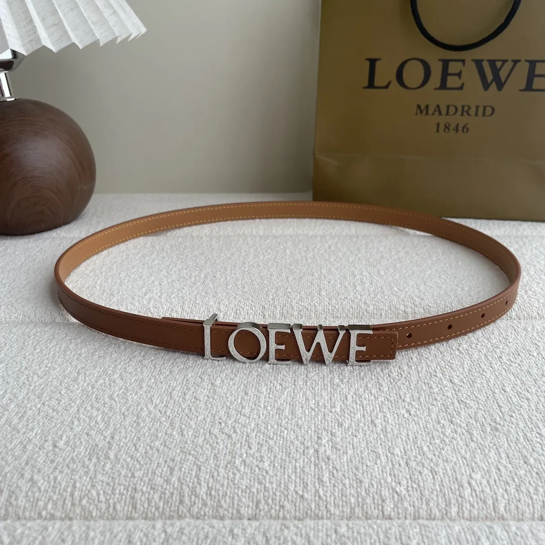 LOEWEベルト黄色金属ロゴ付き - 画像 (4)