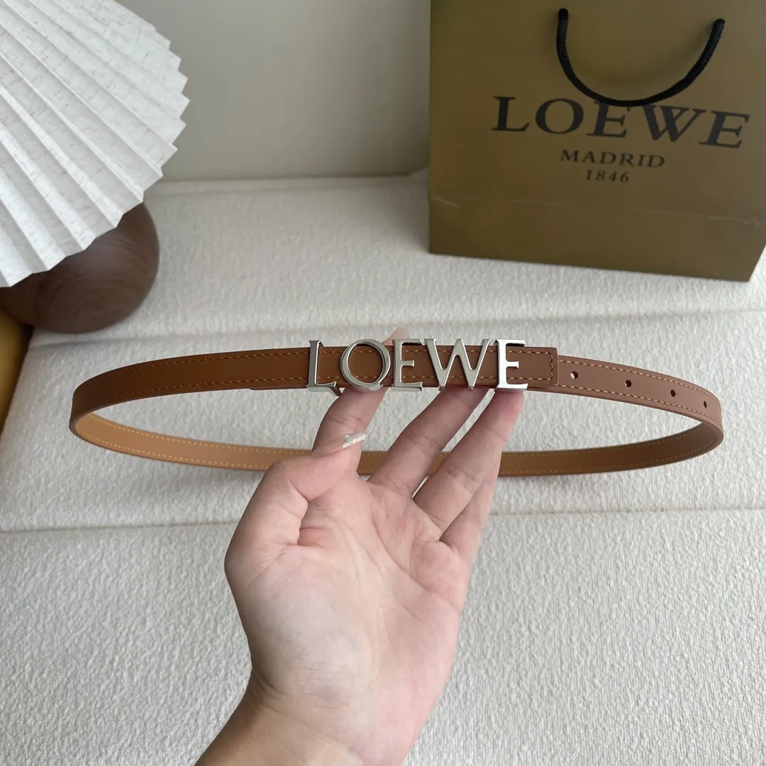 LOEWEベルト黄色金属ロゴ付き - 画像 (6)