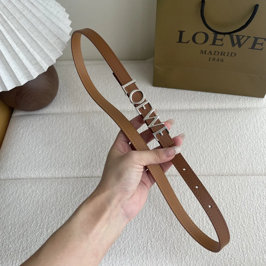 LOEWEベルト黄色金属ロゴ付き - 画像 (7)