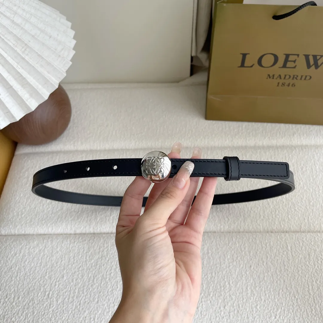 ロエウエ ブラック ベルト 1.5cm - 画像 (5)