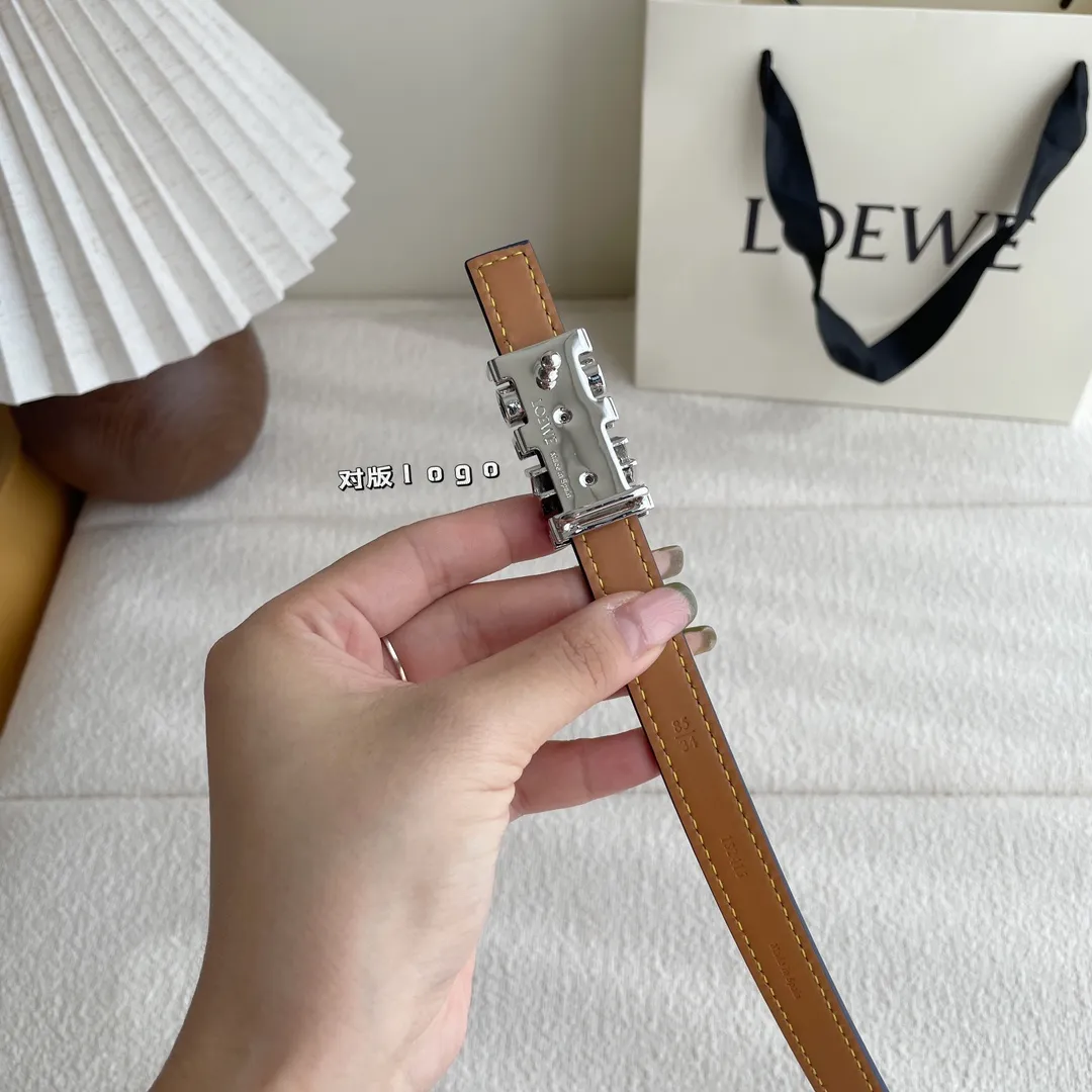 Loewe ブルー 幾何学デザイン ベルト - 画像 (5)