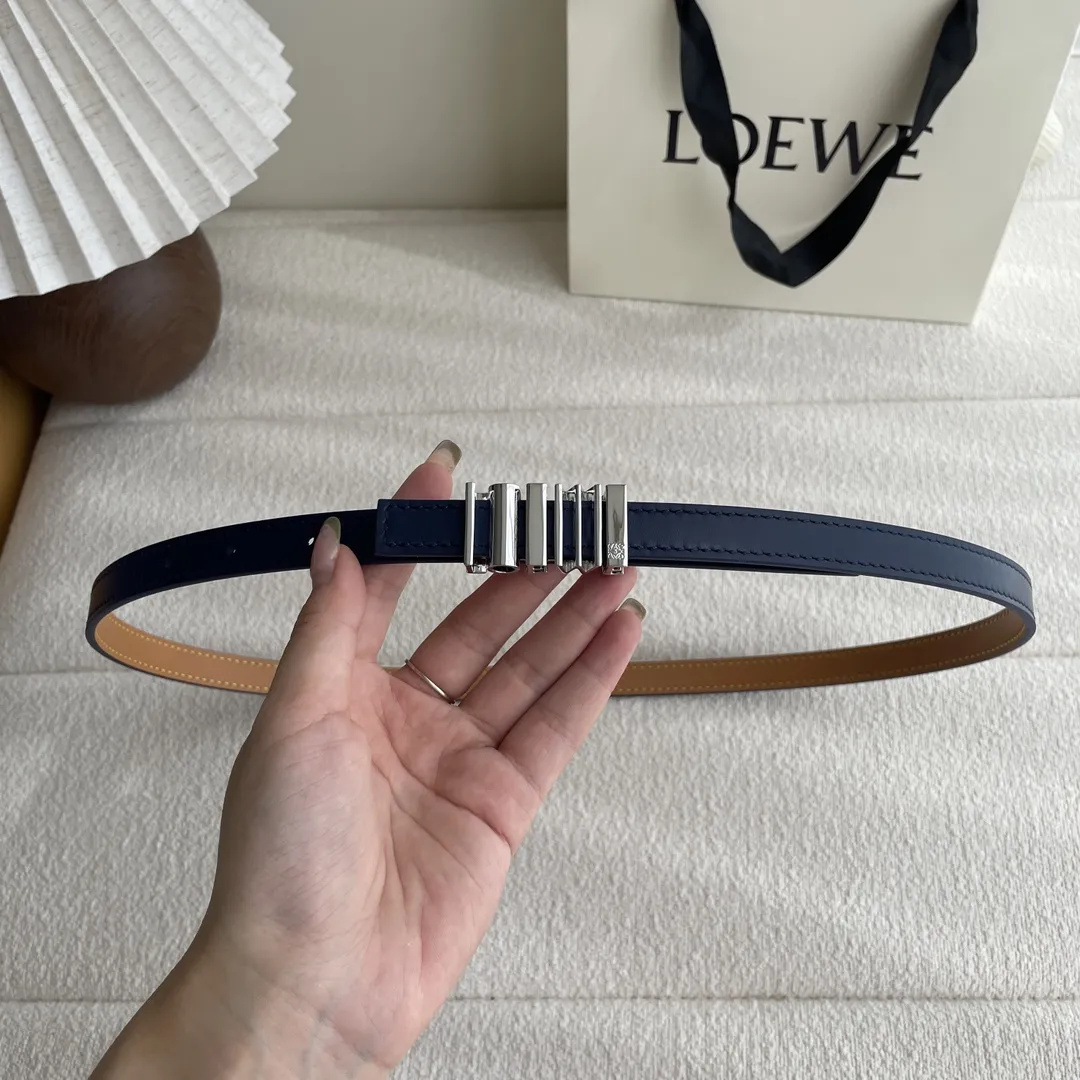 Loewe ブルー 幾何学デザイン ベルト - 画像 (6)