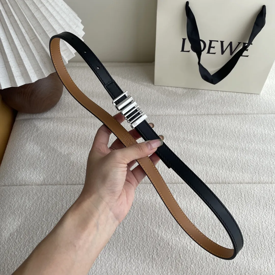 Loewe ブラック クラシックレザーベルト - 画像 (7)