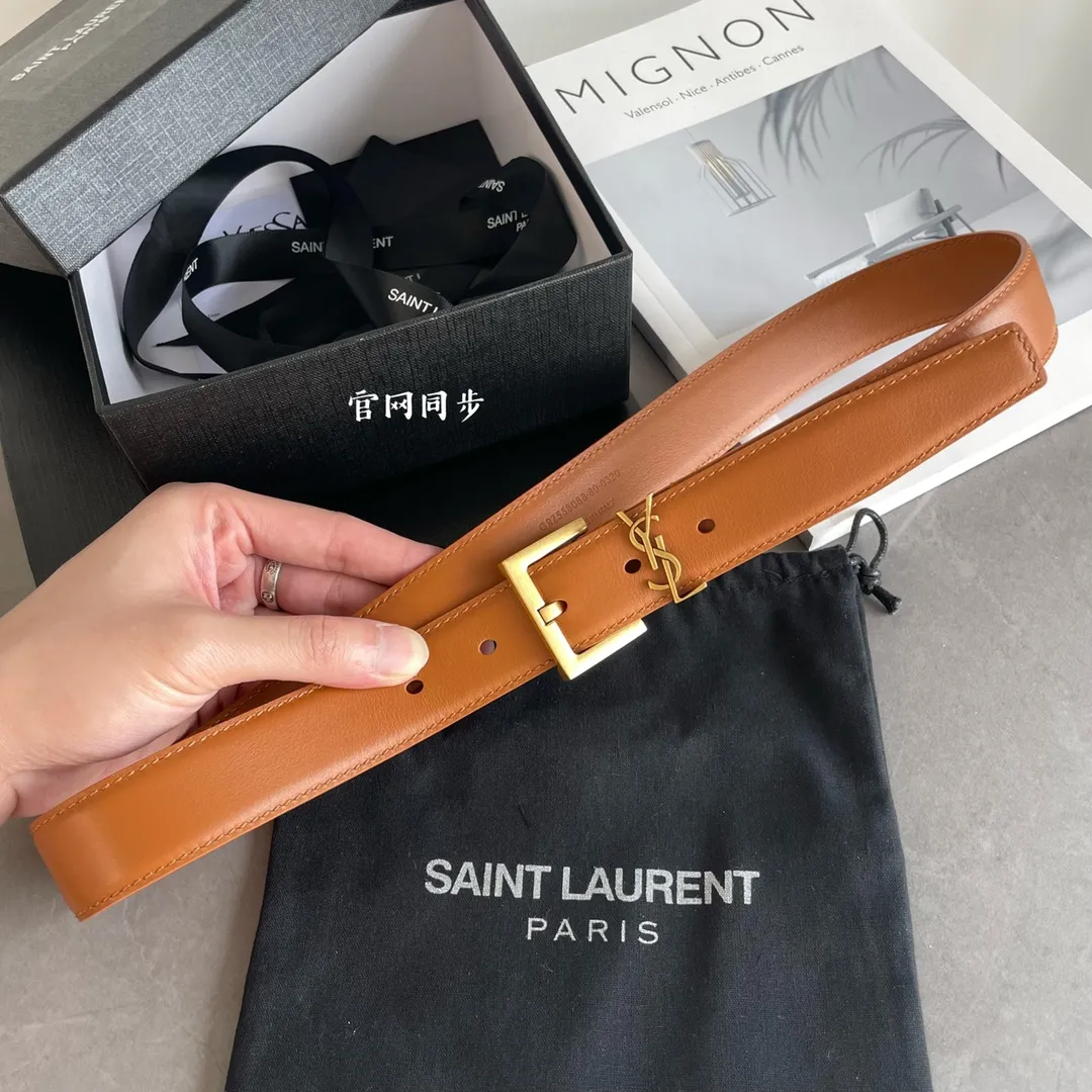 セントローラン タンカラーダブルフェイスベルト