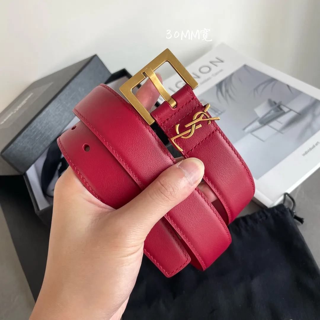 セントローラン レッドダブルフェイスベルト - 画像 (3)