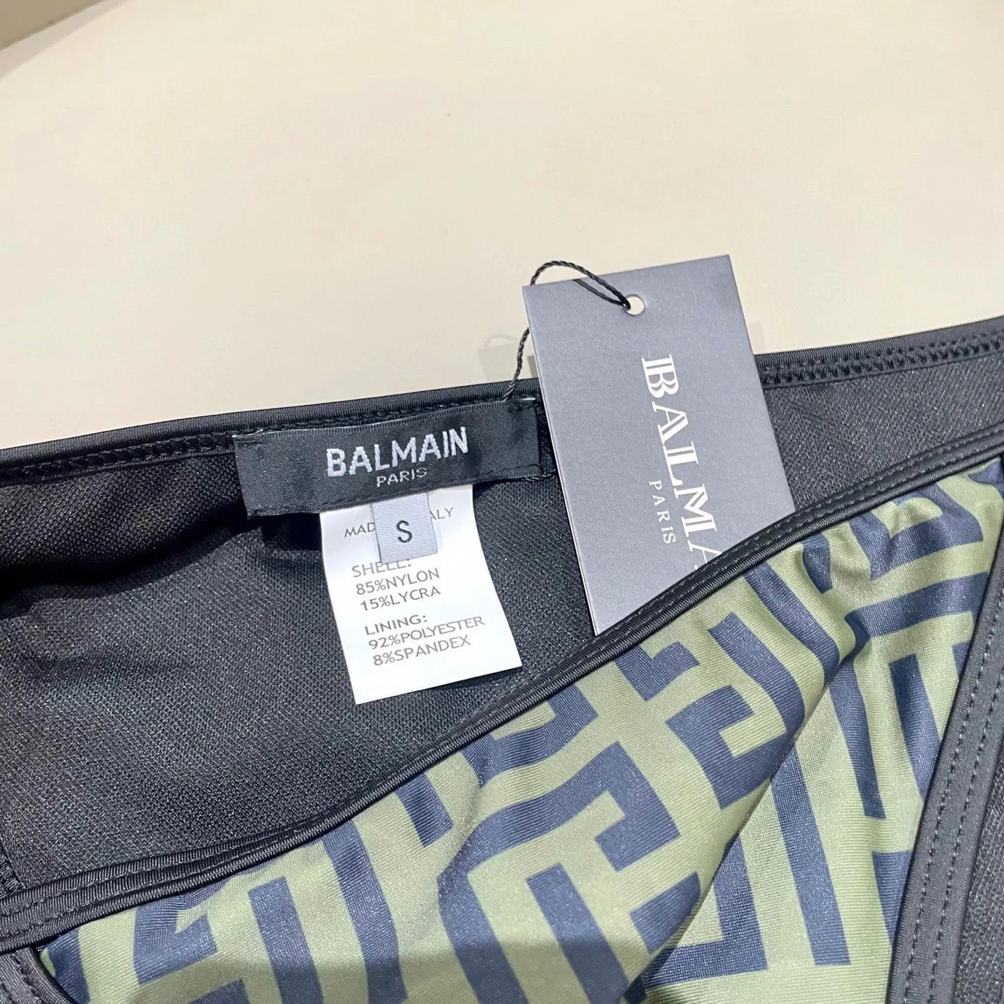 Balmain 新作分体式水着ブラックビキニスタイル - 画像 (11)