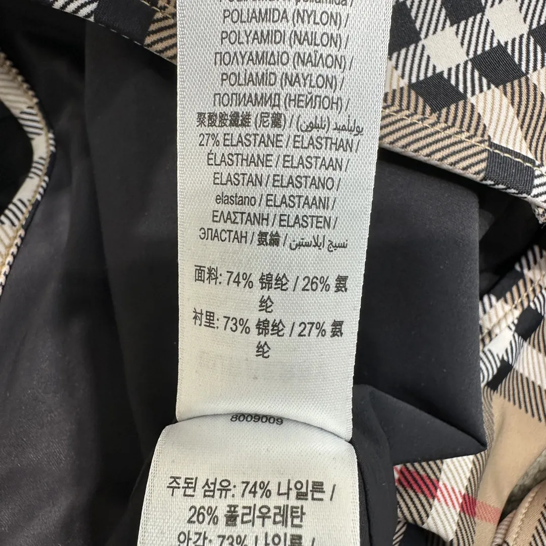 BURBERRY茶色木目のサスペンダー水着 - 画像 (10)