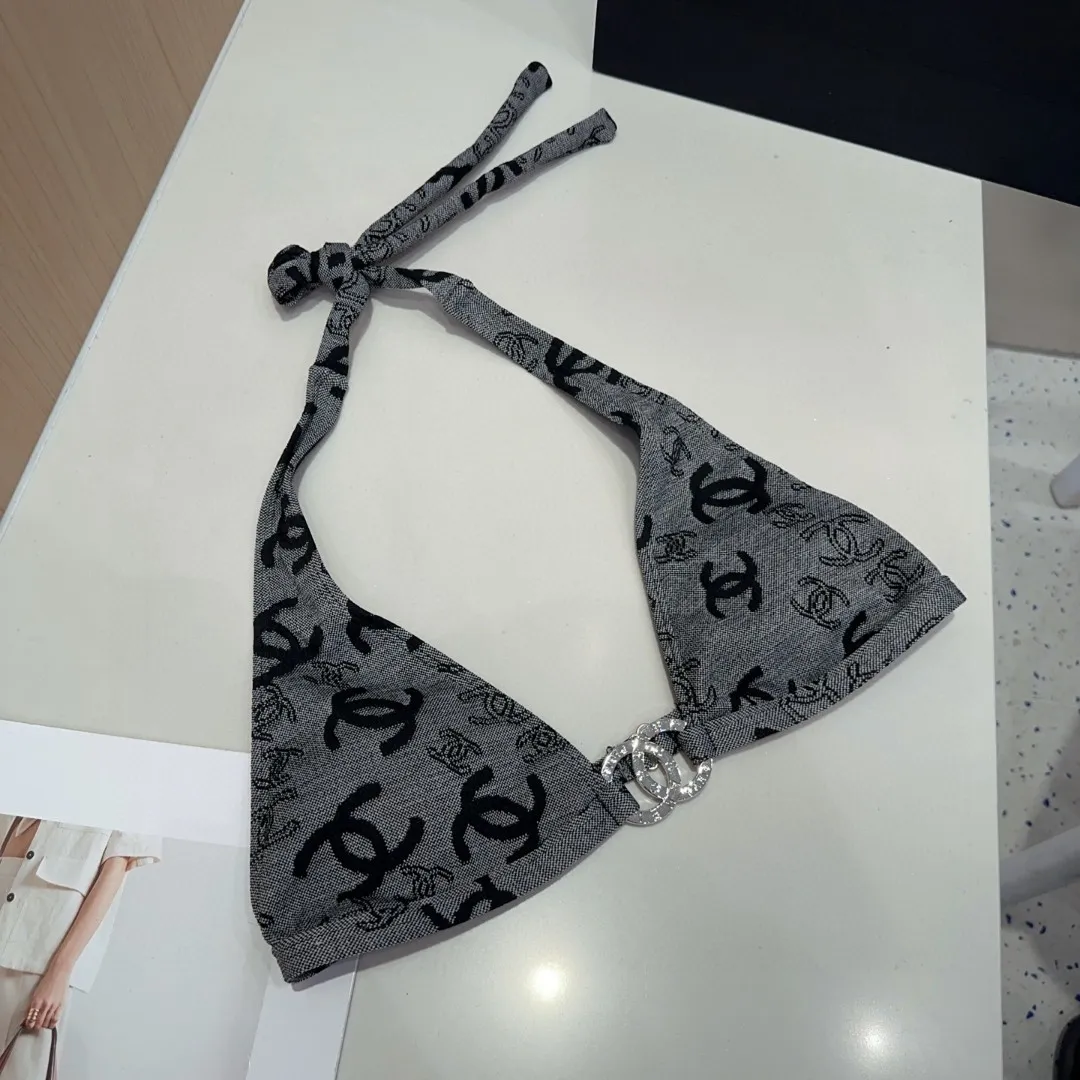 CHANEL グレー バイカラービキニ - 画像 (5)