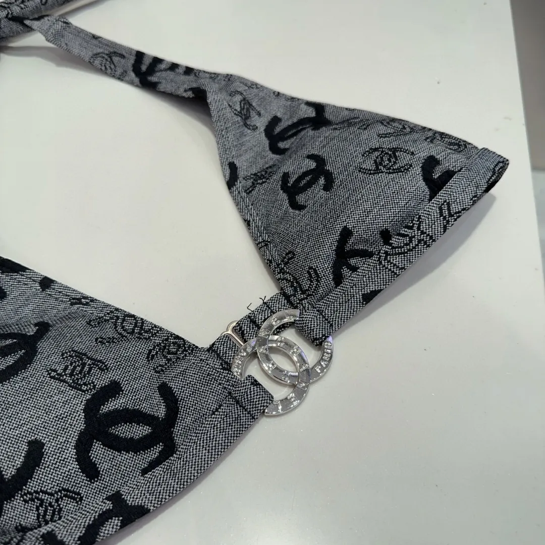 CHANEL グレー バイカラービキニ - 画像 (6)