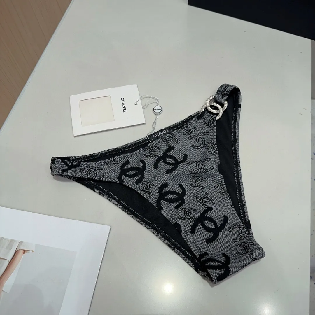 CHANEL グレー バイカラービキニ - 画像 (7)