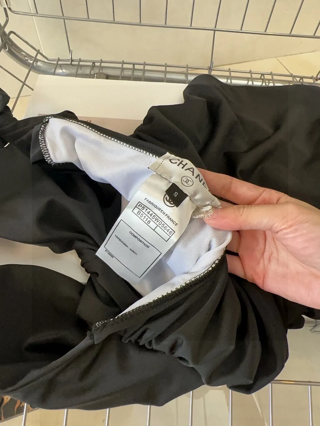 CHANEL黒ワンピース水着ハALTERネック - 画像 (12)