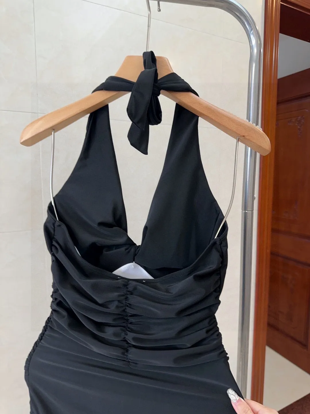 CHANEL黒ワンピース水着ハALTERネック - 画像 (7)