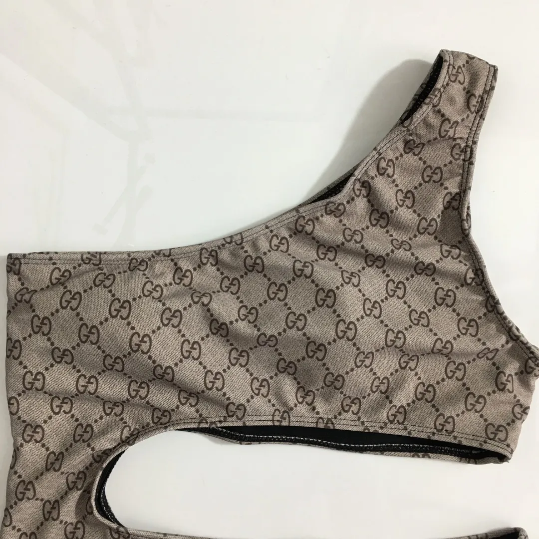 Gucci 新作水着 茶色 S-XL - 画像 (3)