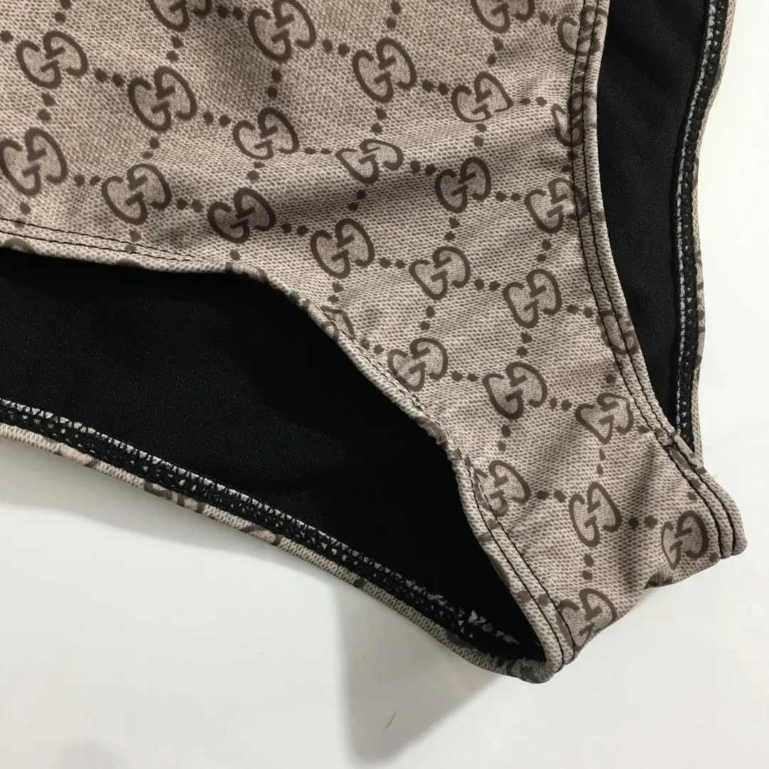 Gucci 新作水着 茶色 S-XL - 画像 (5)
