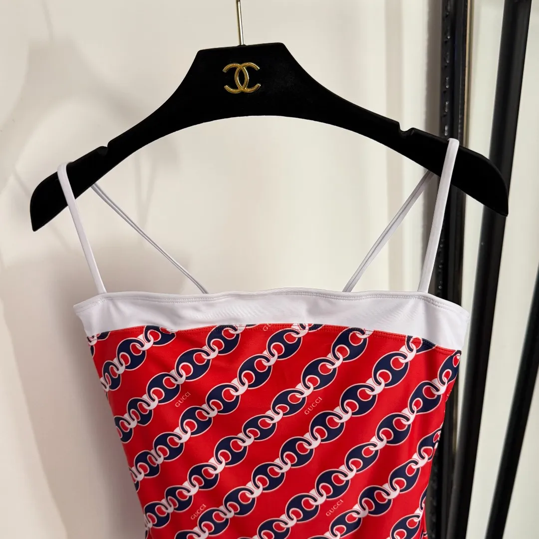 Gucci 新作水着 赤 S-XL - 画像 (3)