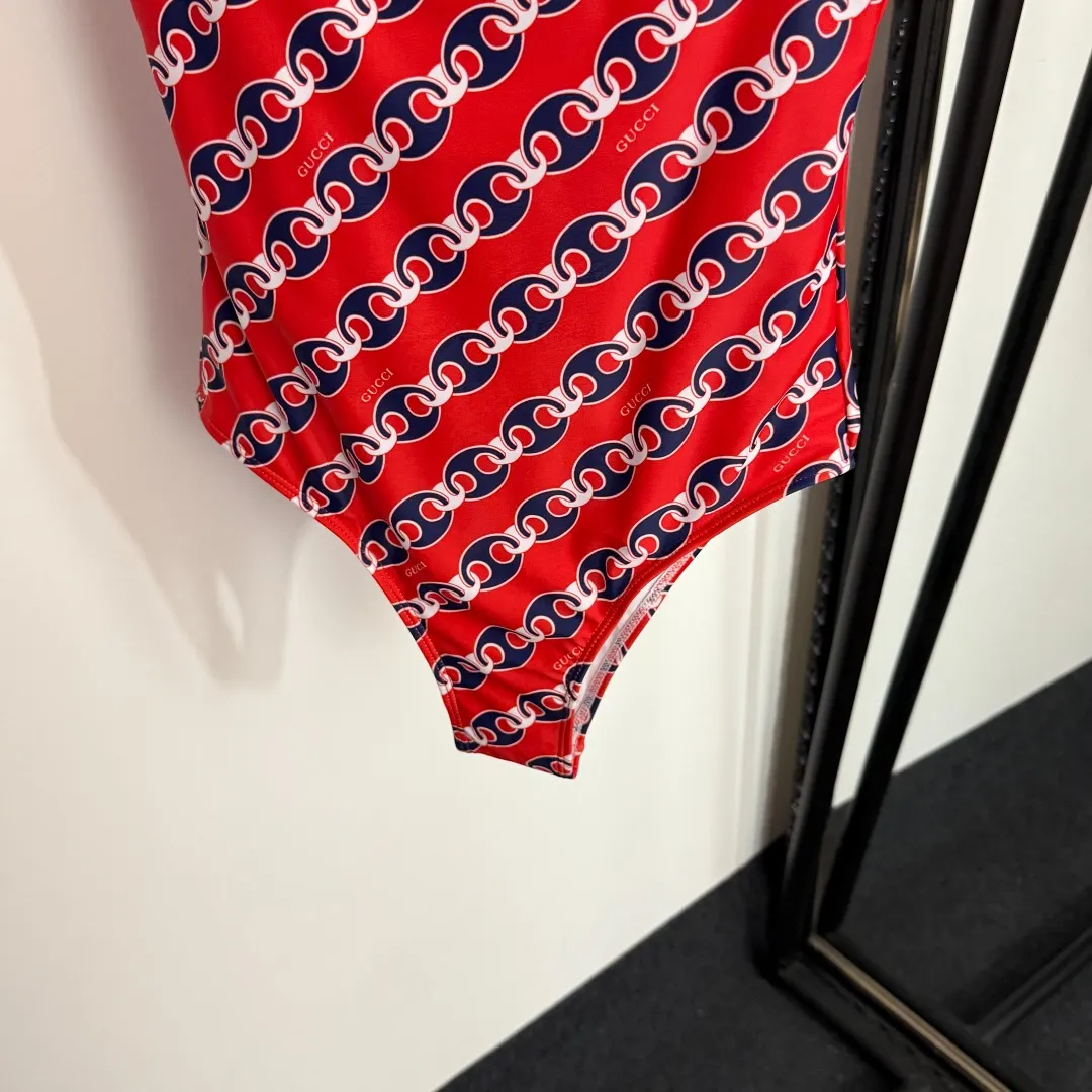 Gucci 新作水着 赤 S-XL - 画像 (4)