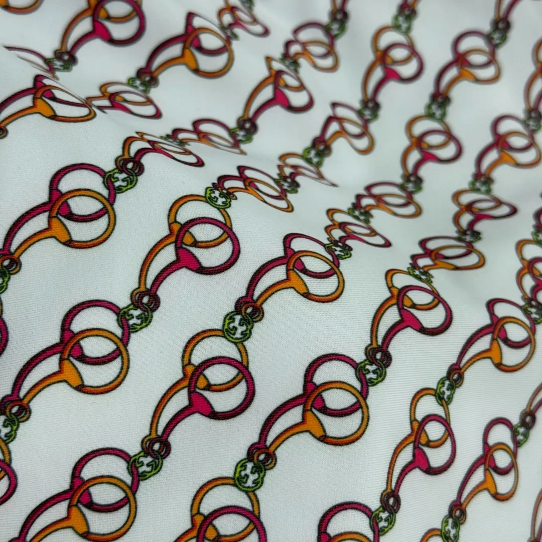 Gucci 新作チェーンプリント連体水着ホワイトブラックS-XL - 画像 (5)