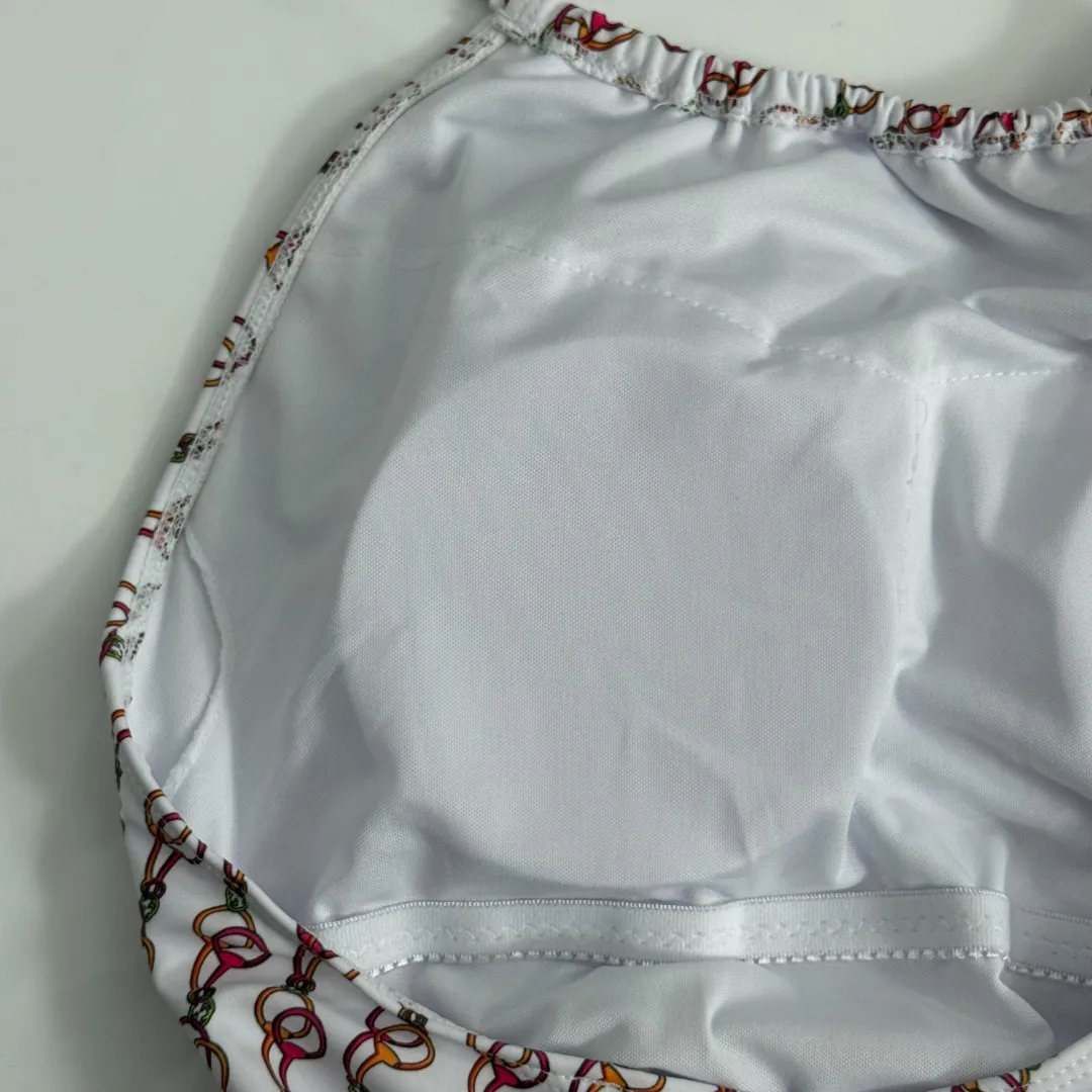 Gucci 新作チェーンプリント連体水着ホワイトブラックS-XL - 画像 (9)