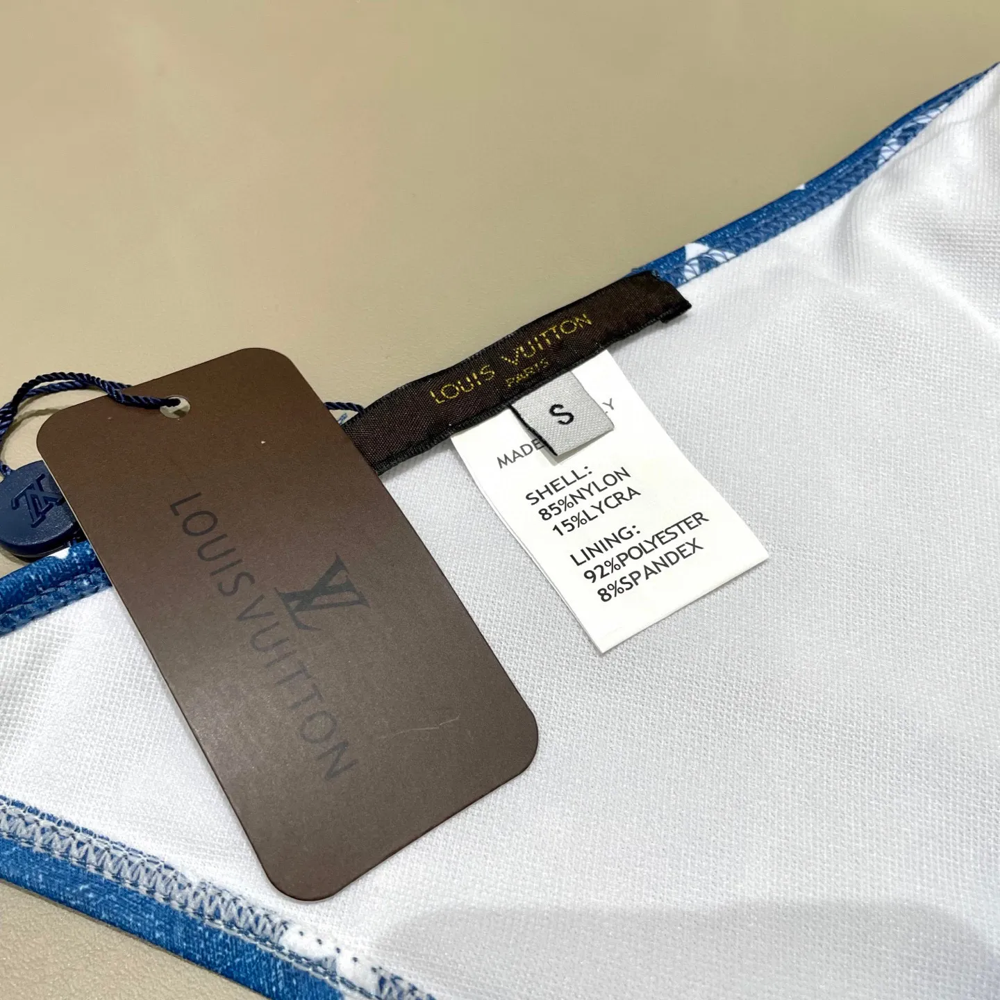 LOUIS VUITTON ブルー分体型ビキニSMLXL - 画像 (11)