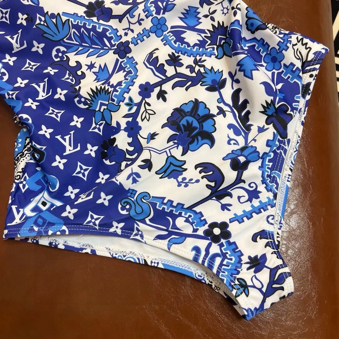 Louis Vuitton ブルー柄 ワンピース水着 - 画像 (7)