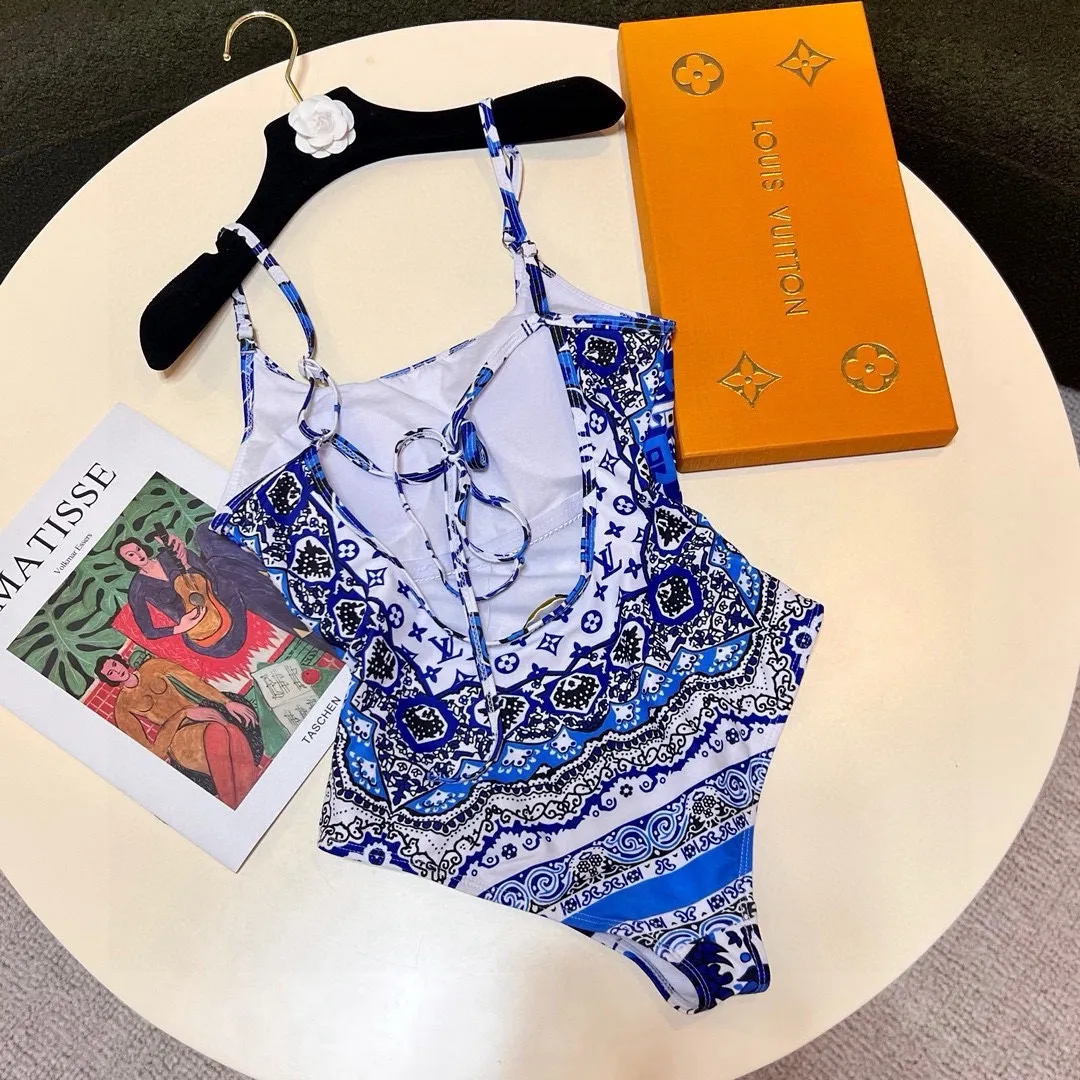 Louis Vuitton ブルー柄 ワンピース水着 - 画像 (10)