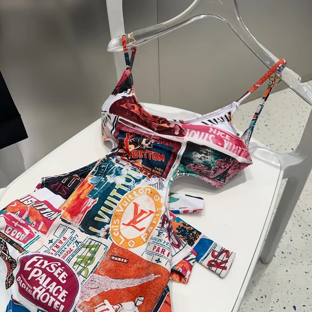 Louis Vuitton カラフルプリントビキニ SML - 画像 (3)