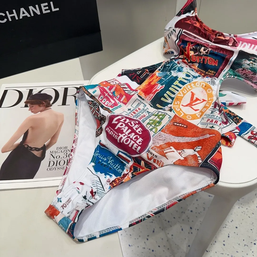 Louis Vuitton カラフルプリントビキニ SML - 画像 (4)