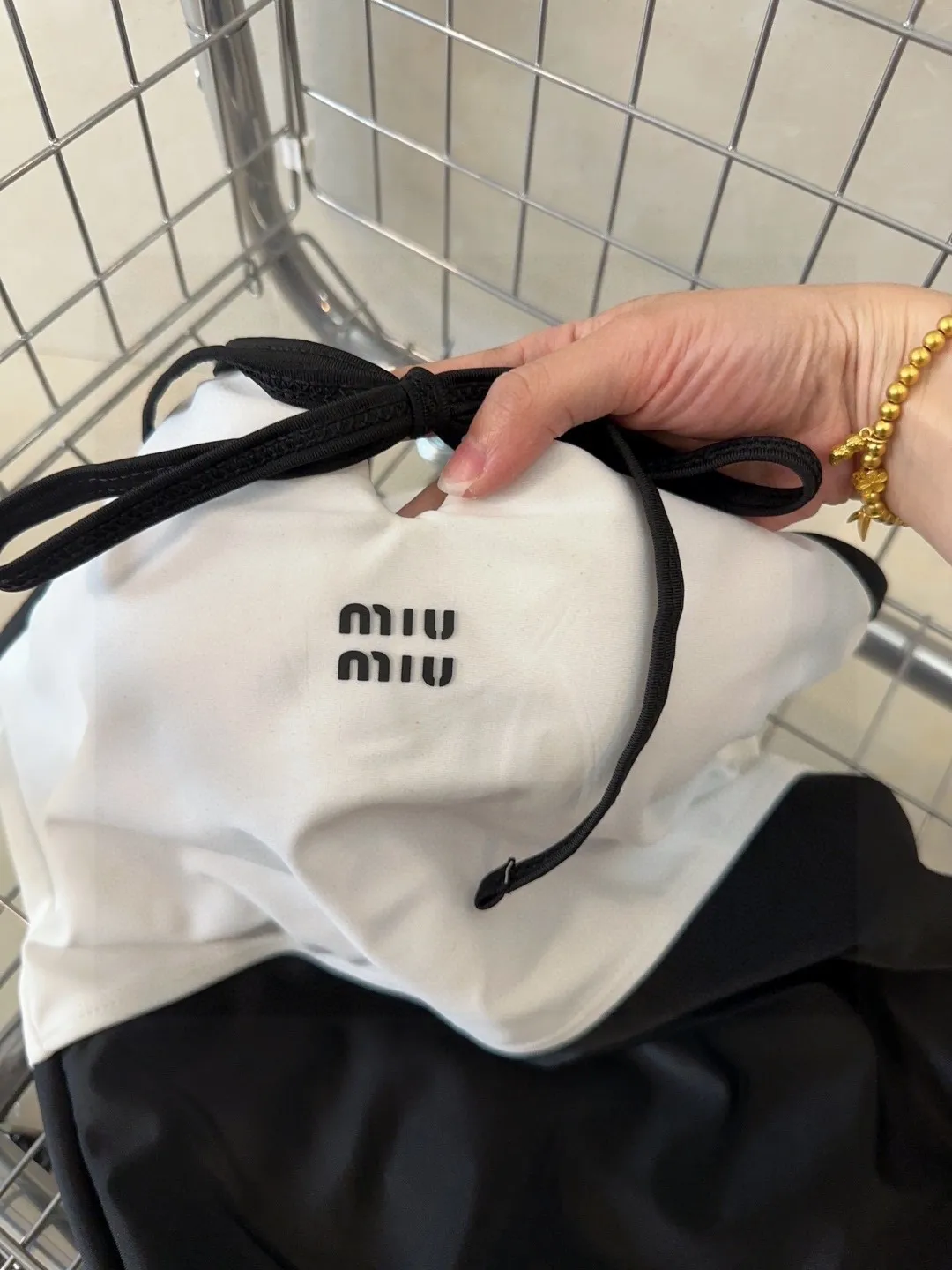 MiuMiu缪缪 白黒 スイムスーツ P110スタイル - 画像 (8)