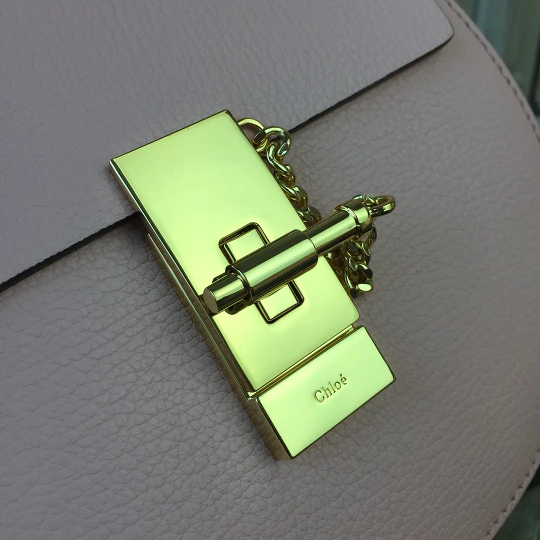 Chloé ミニピンクDrewバッグ6016スタイル - 画像 (5)