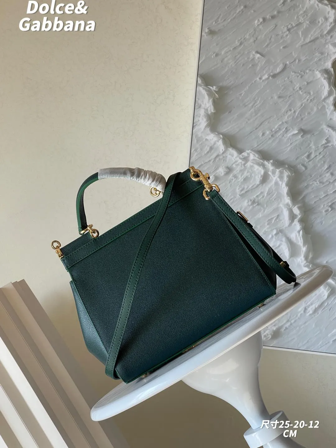 Dolce&Gabbana グリーン斜めがけバッグ - 画像 (4)