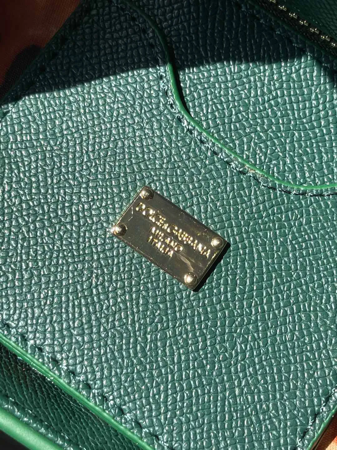 Dolce&Gabbana グリーン斜めがけバッグ - 画像 (10)