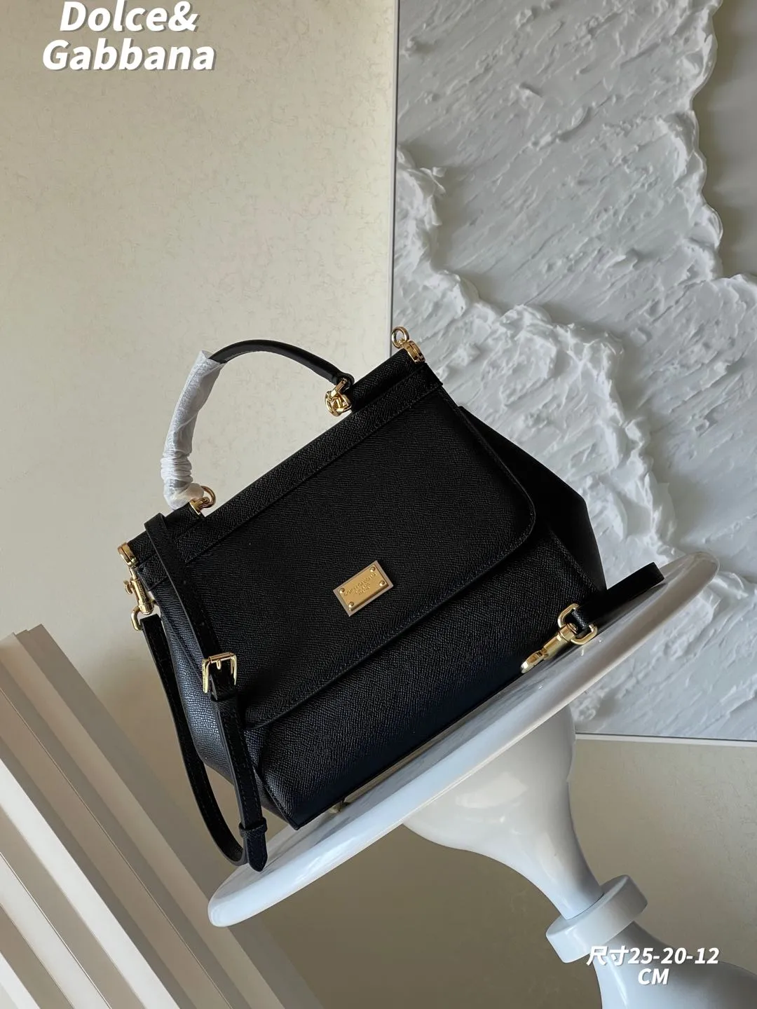 Dolce&Gabbana 2021新款黑色ショルダーバッグ