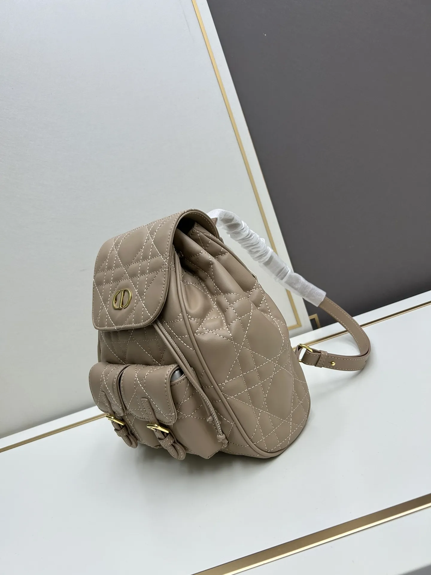 DIORディオル ベージュ カノエライン バックパック - 画像 (4)