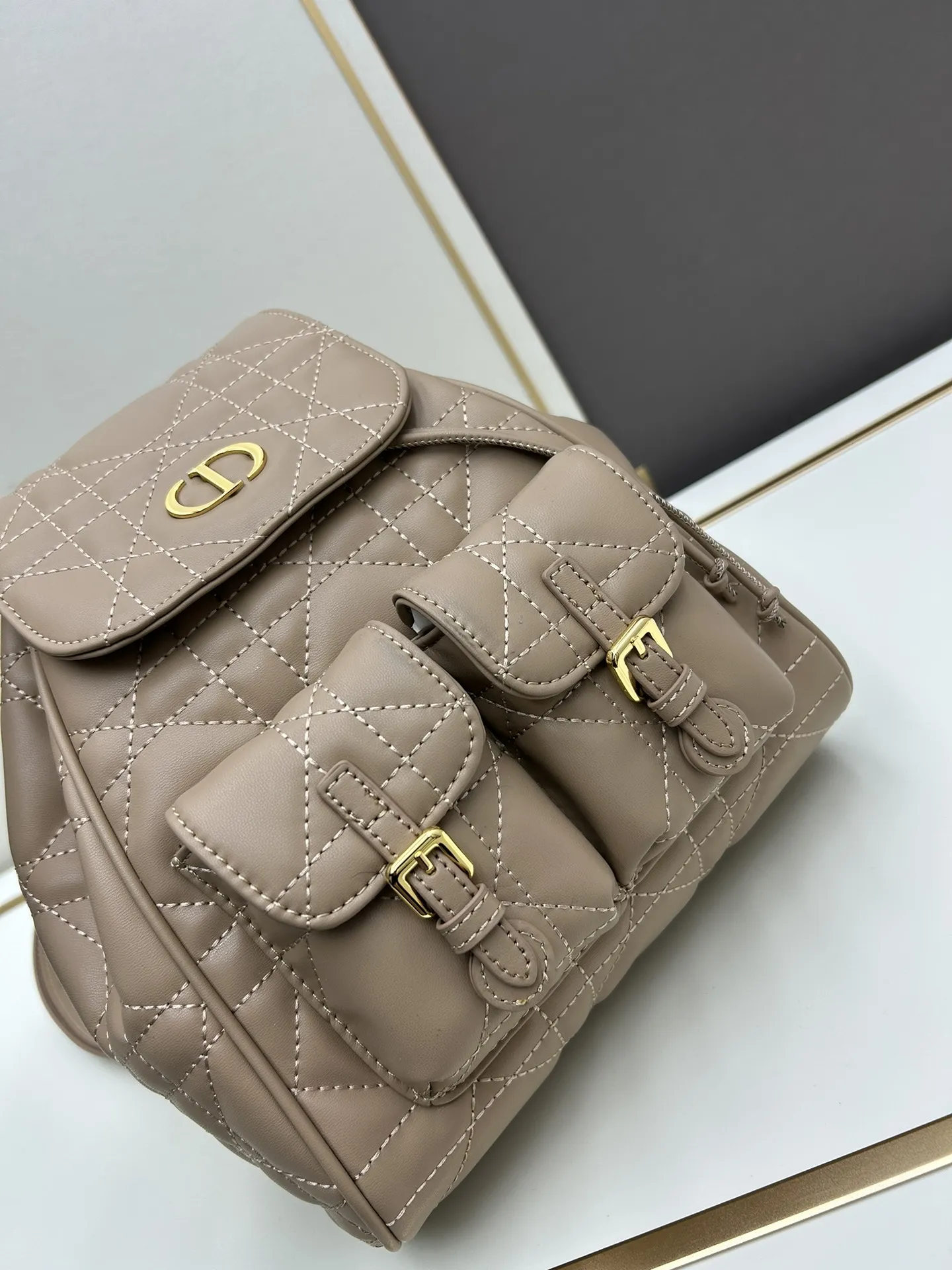 DIORディオル ベージュ カノエライン バックパック - 画像 (6)