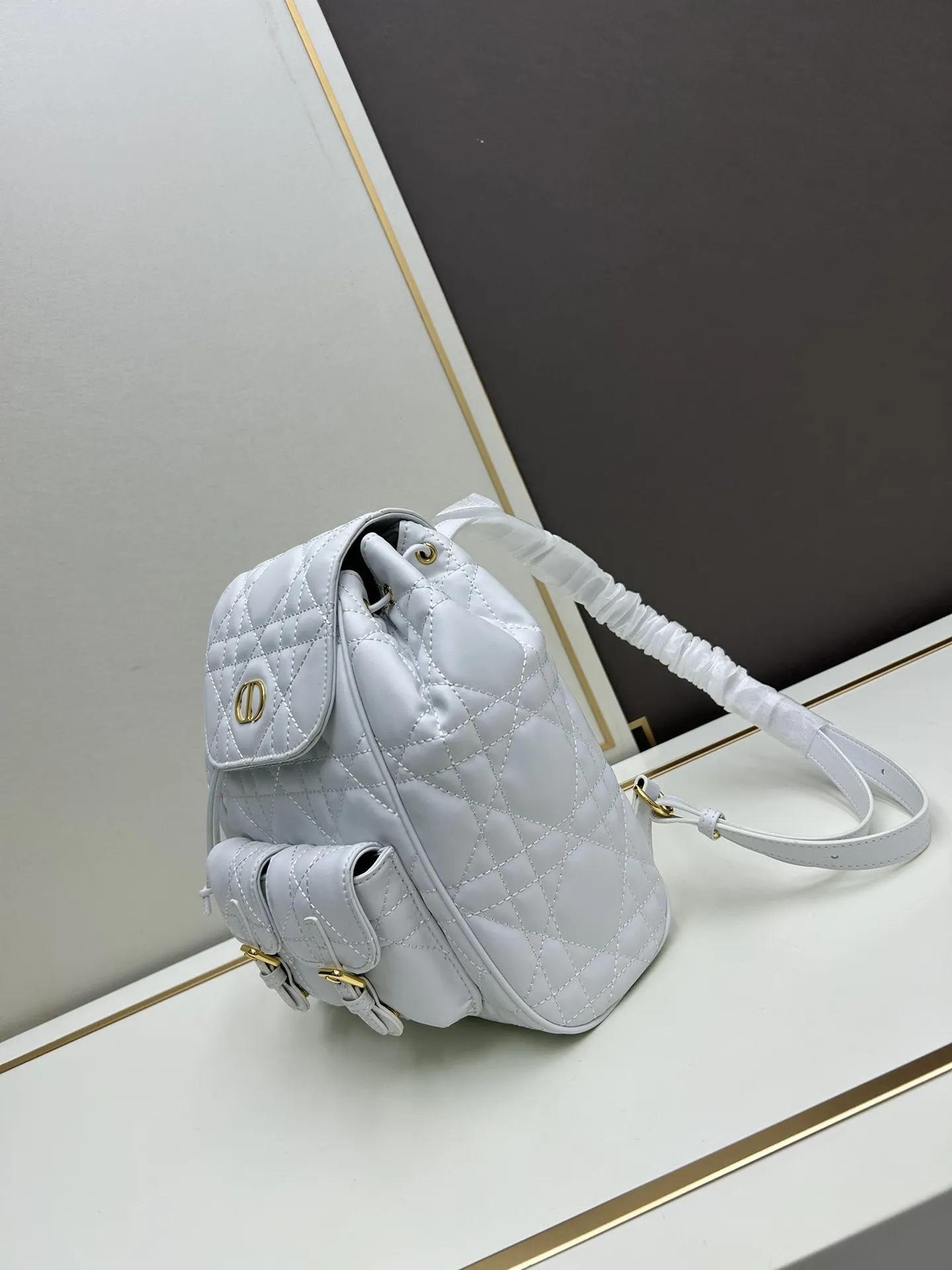 DIORディオール ホワイト CAROバックパック - 画像 (4)