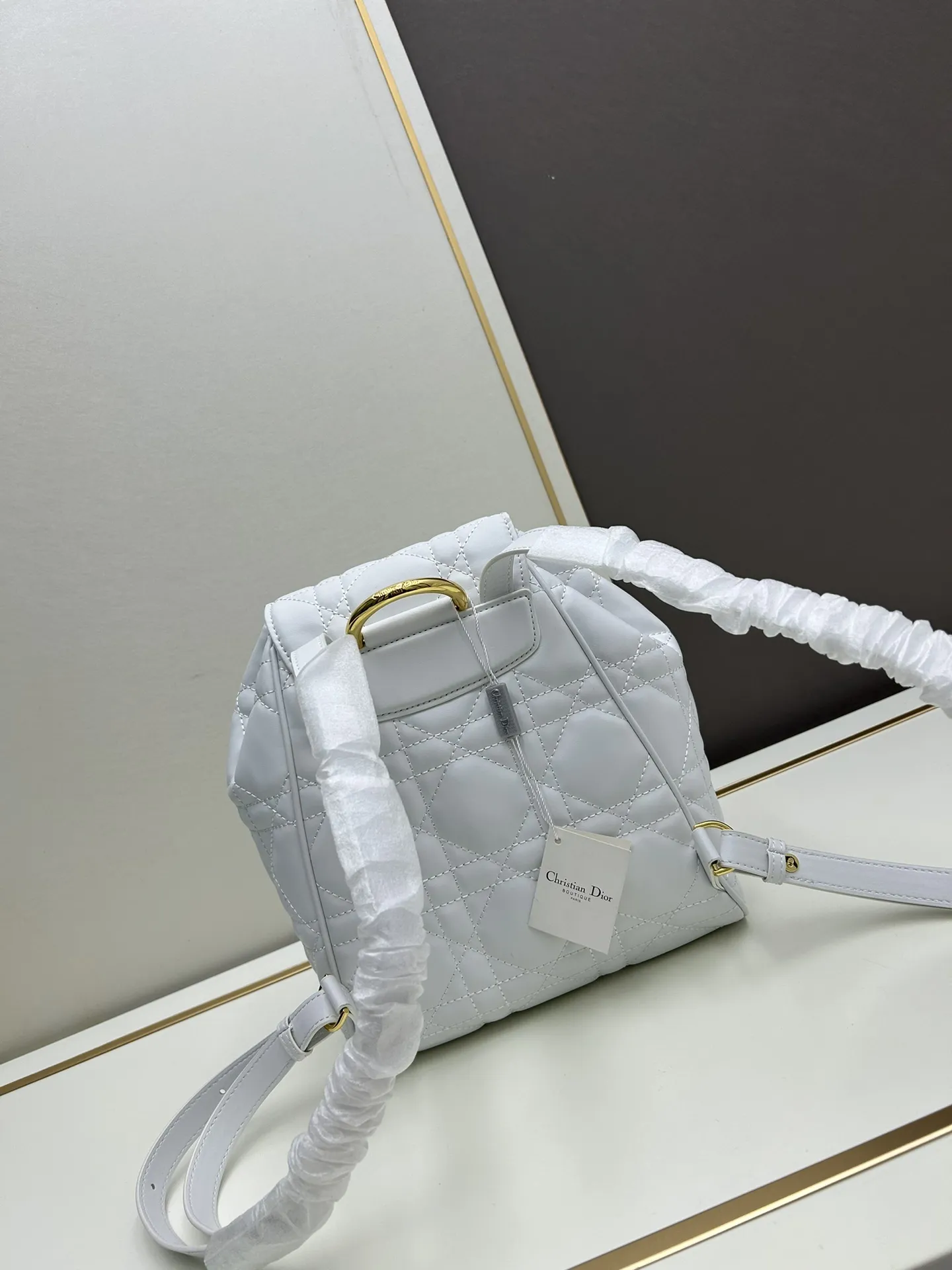 DIORディオール ホワイト CAROバックパック - 画像 (5)