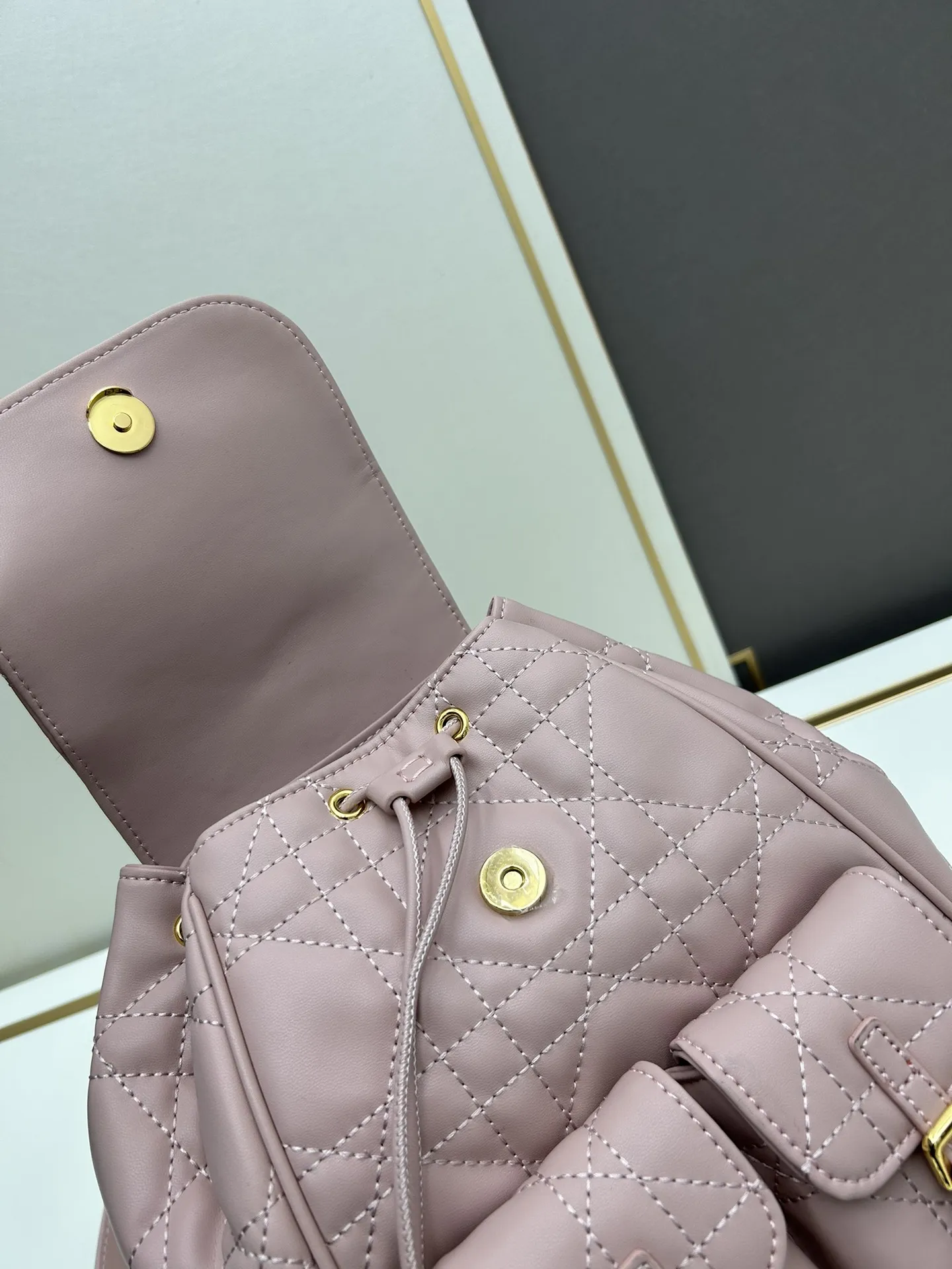 DIORディオル ピンク カノピーバックパック - 画像 (8)