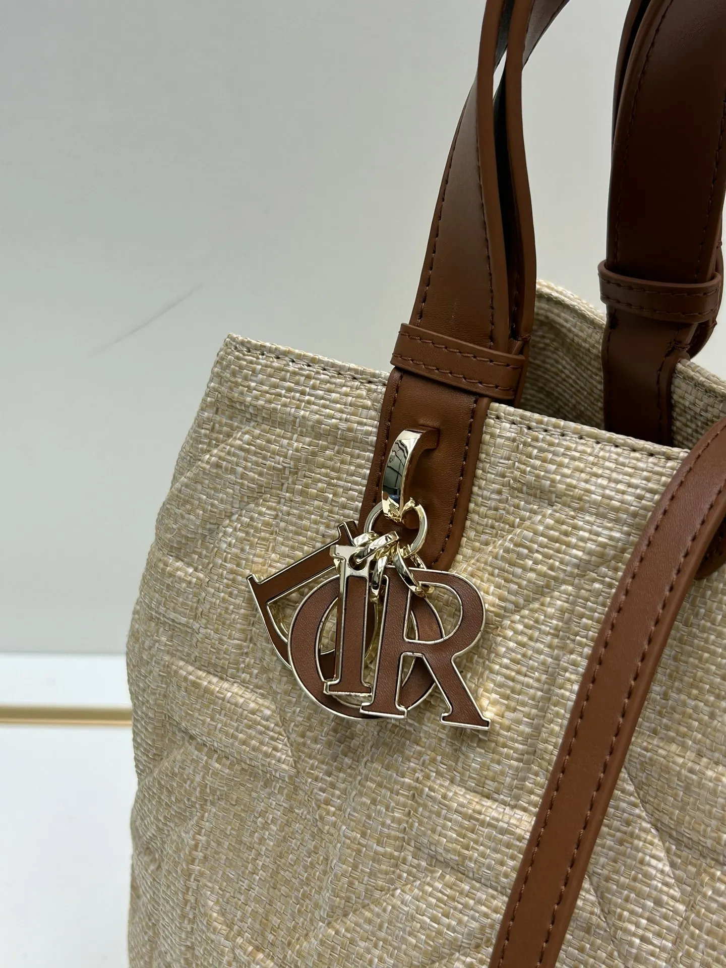 Christian Dior クリーム色 ボストンバッグミニ - 画像 (5)